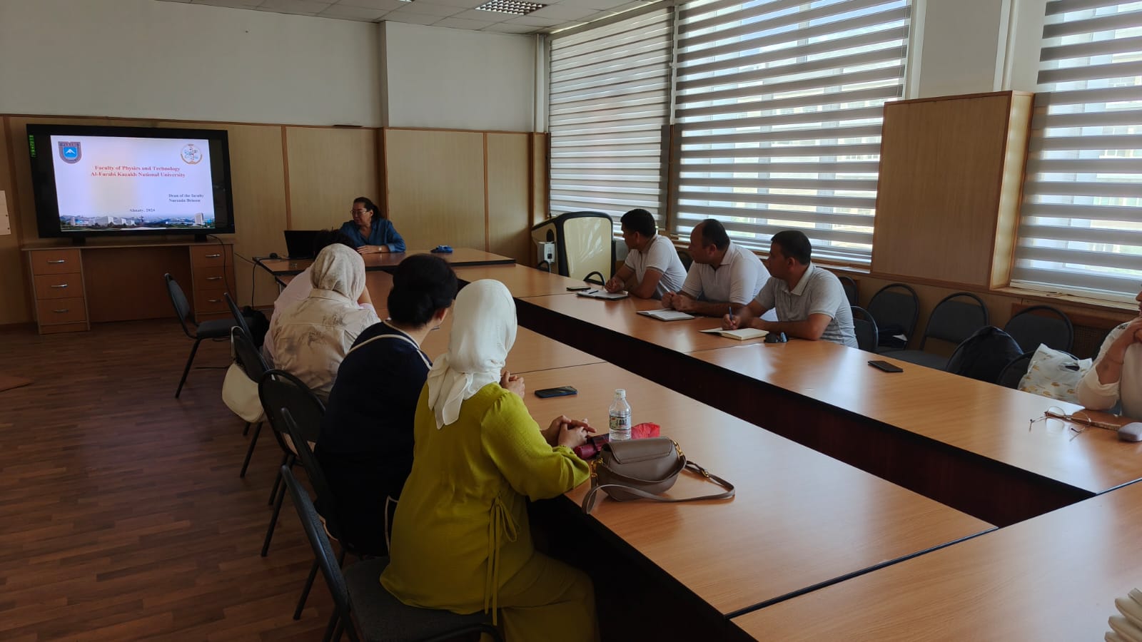 Meeting of the dean with Kokand State Pedagogical Institute delegation